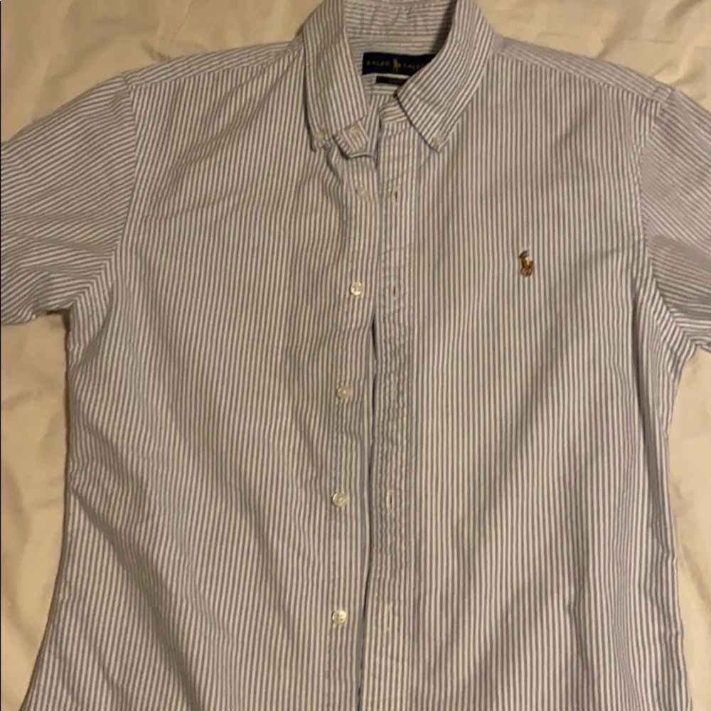 Short sleeve button down shirt